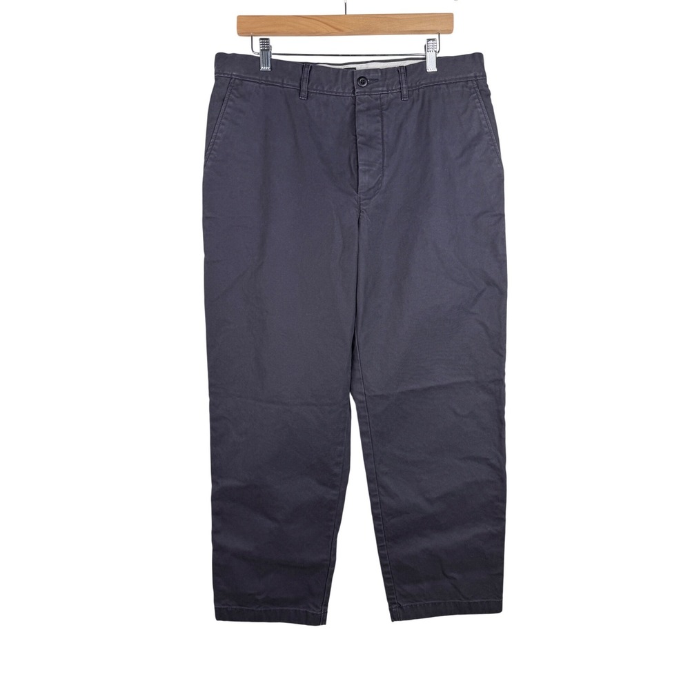 J.‎ Crew Mens Straight Leg Pants size 34X30 Purple-Gray